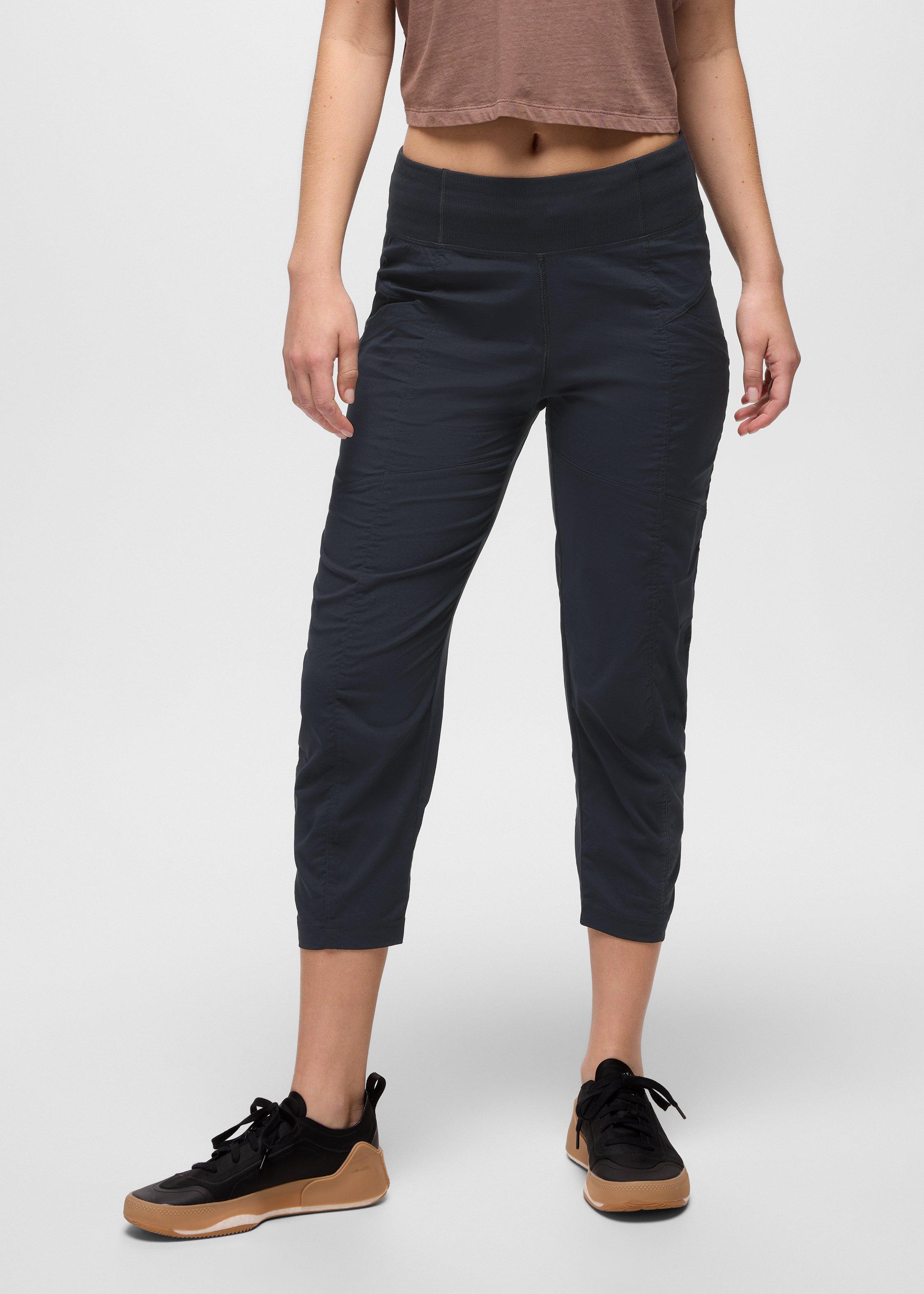 Womens prAna Koen Capri - Black
