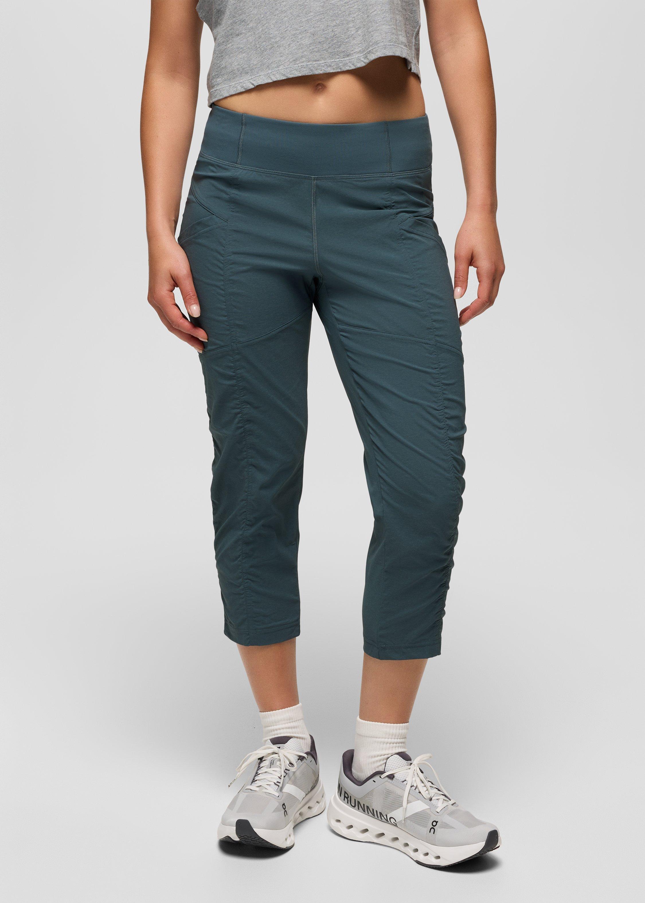 Womens prAna Koen Capri - Grey Blue
