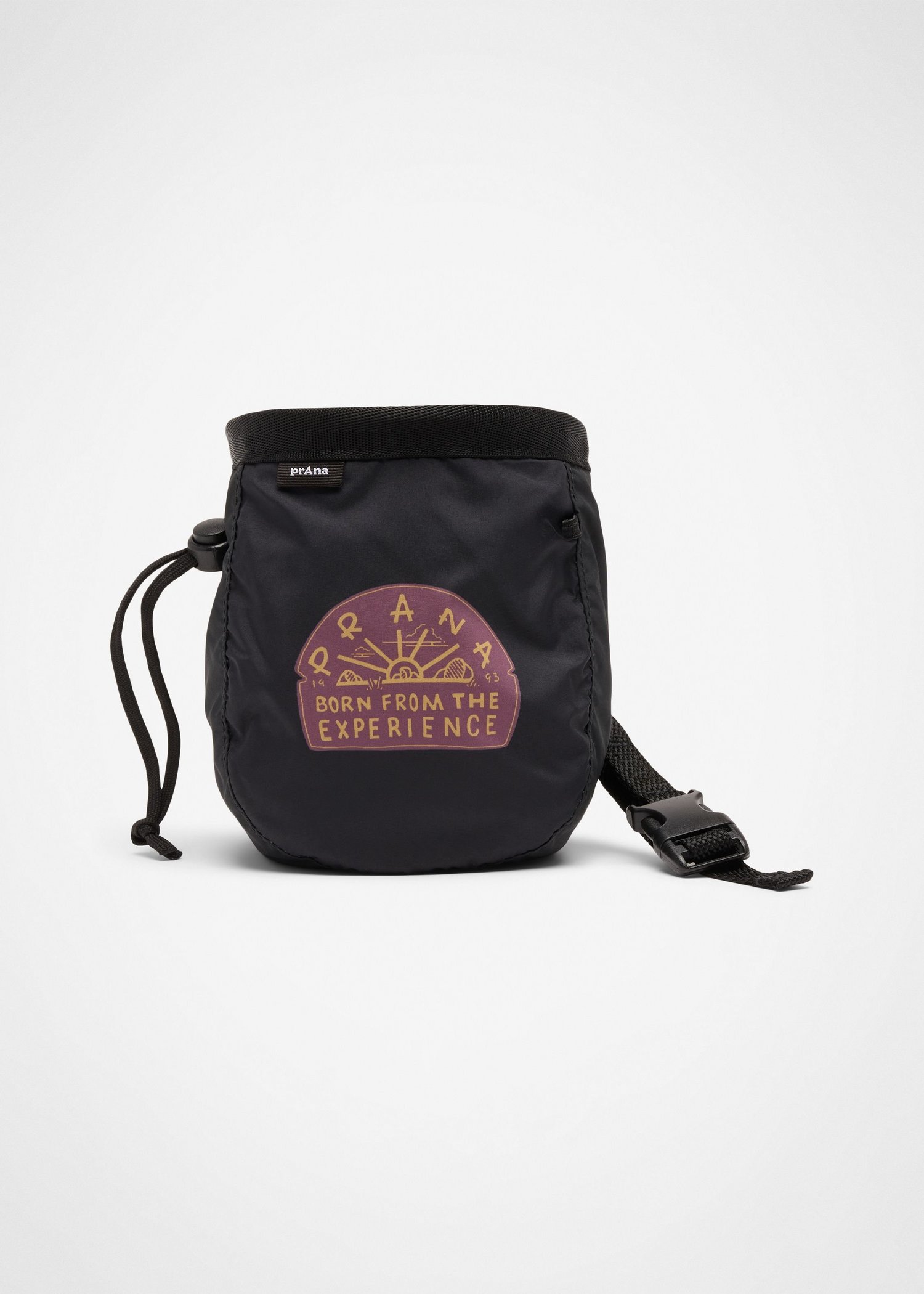 Gender Neutral prAna Graphic Chalk Bag - Black Solar Arch