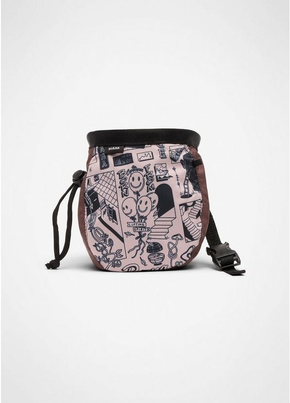 Graphic Chalk Bag, Color: Mocha Downtown, image 1