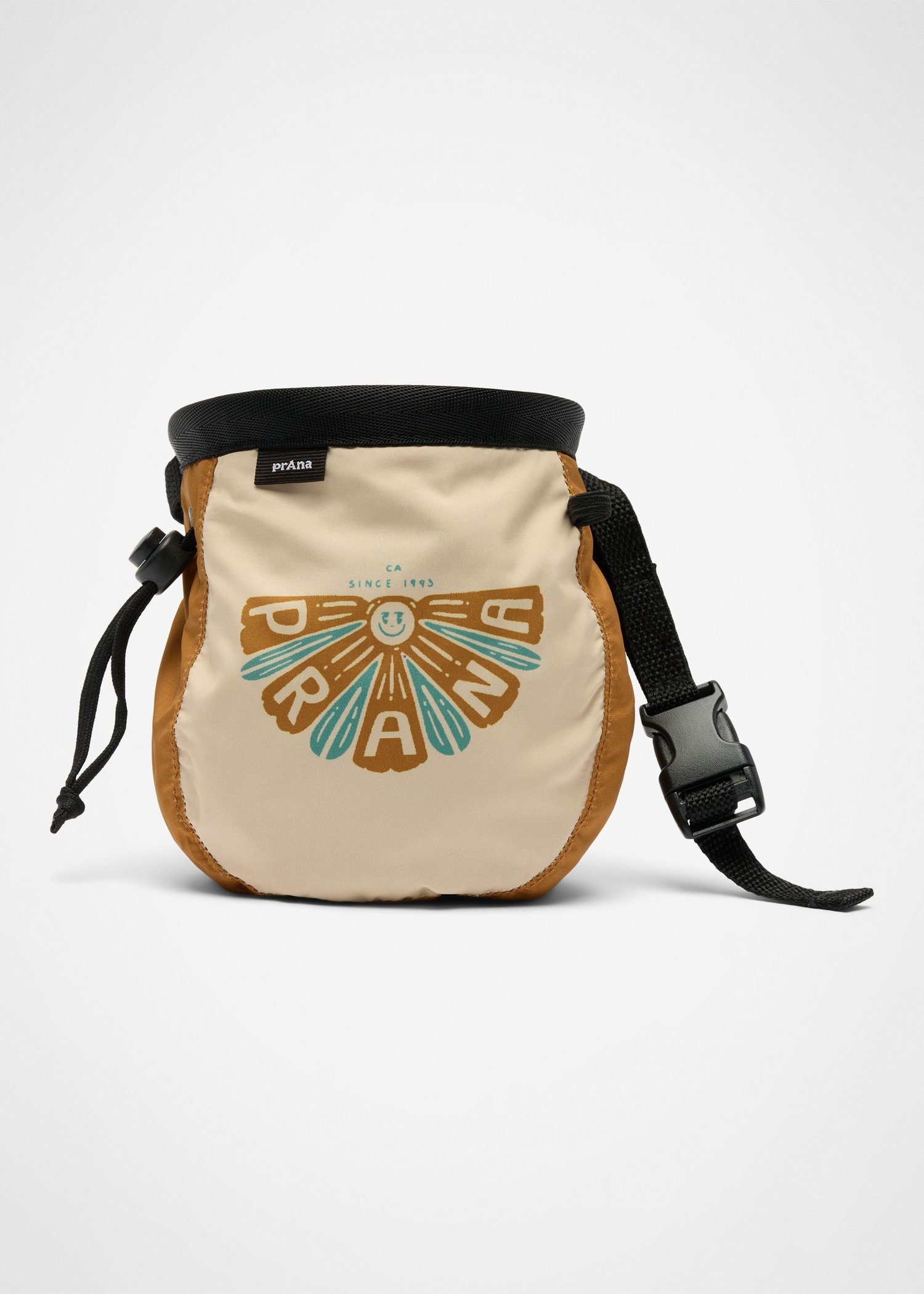 Gender Neutral prAna Graphic Chalk Bag - Wheat Ordindary Pleasure