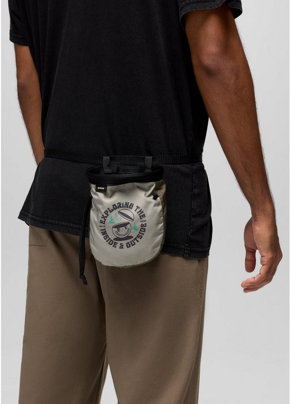 Graphic Chalk Bag, Color: Sage Inward Journey, image 5