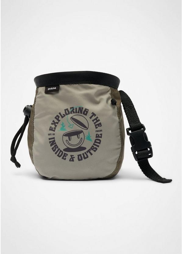 Graphic Chalk Bag, Color: Sage Inward Journey, image 1