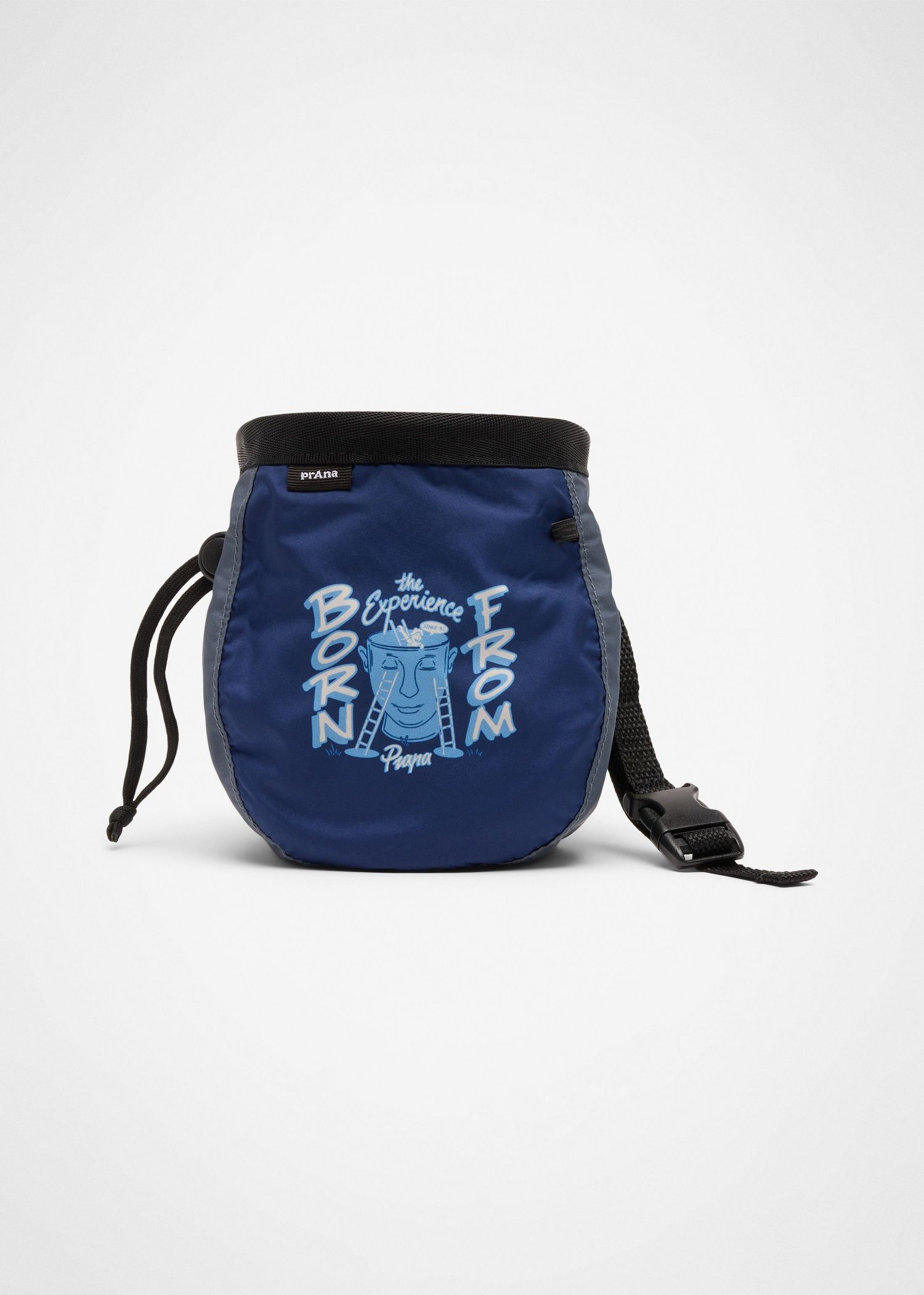 Gender Neutral prAna Graphic Chalk Bag - Capulet Blue Open Your Mind