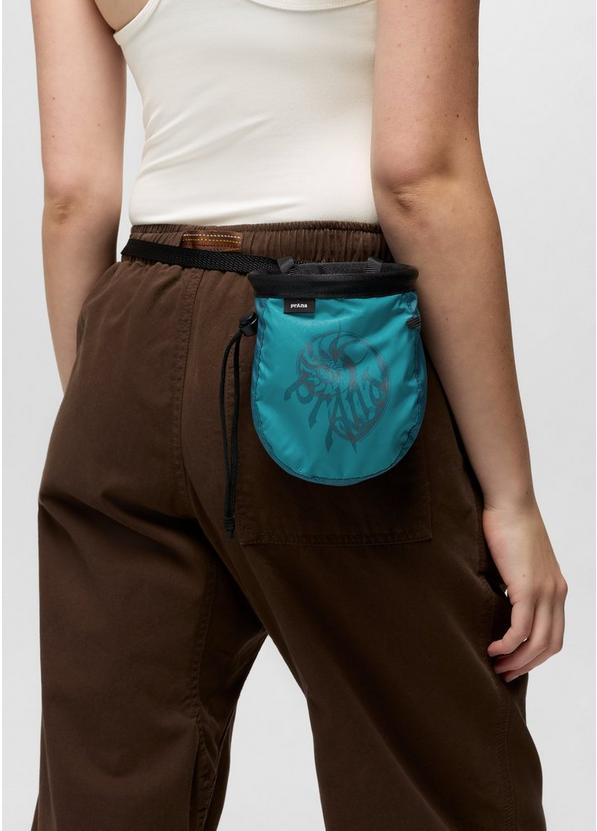 Graphic Chalk Bag, Color: Tidal Nautilus, image 2