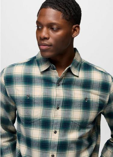 Dolberg Flannel Shirt, Color: Blue Coral, image 11