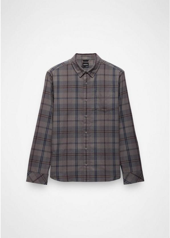 Los Feliz Flannel Shirt, Color: Pewter, image 6