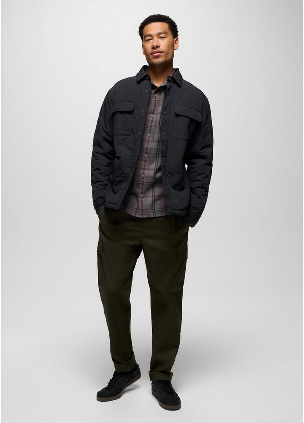 Los Feliz Flannel Shirt, Color: Pewter, image 5