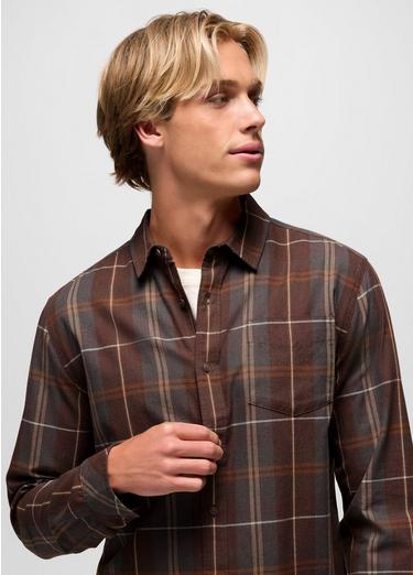 Los Feliz Flannel Shirt, Color: Mocha, image 19