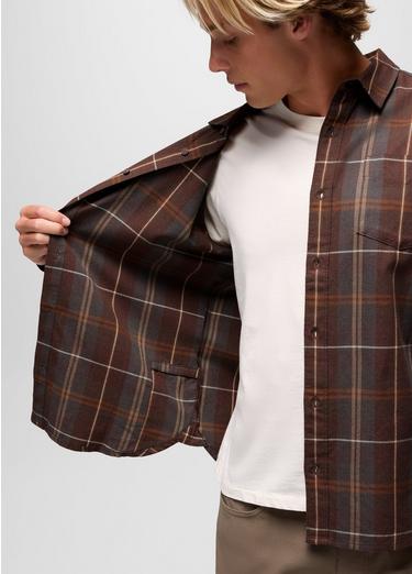 Los Feliz Flannel Shirt, Color: Mocha, image 20