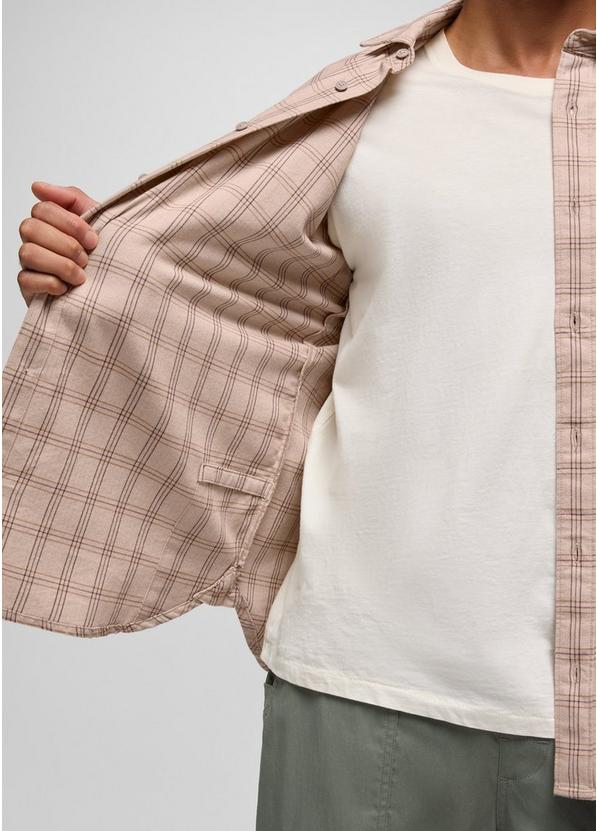 Los Feliz Flannel Shirt, Color: Almond, image 6