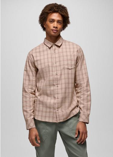 Los Feliz Flannel Shirt, Color: Almond, image 5