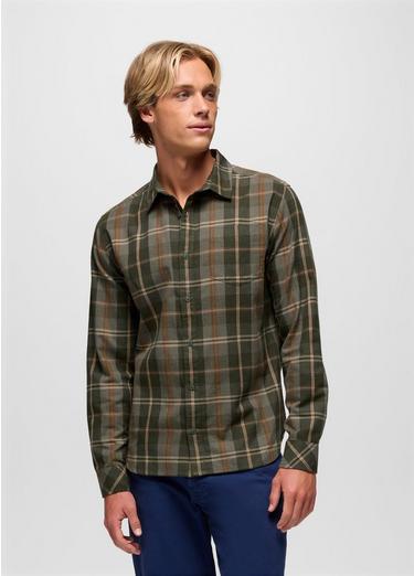 Los Feliz Flannel Shirt, Color: Spruce, image 1