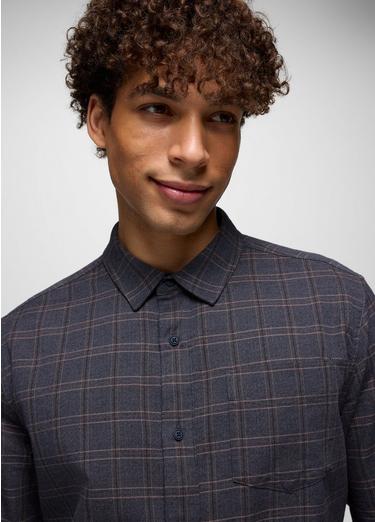 Los Feliz Flannel Shirt, Color: Capulet Blue, image 15