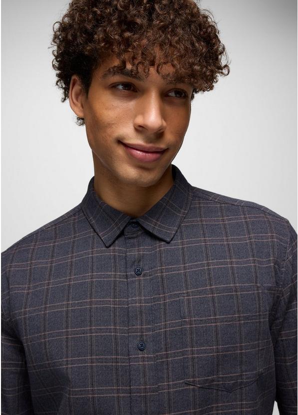 Los Feliz Flannel Shirt, Color: Capulet Blue, image 3