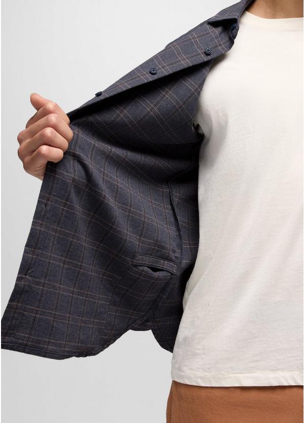 Los Feliz Flannel Shirt, Color: Capulet Blue, image 5