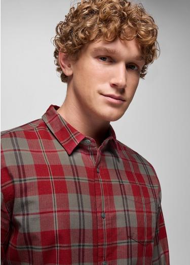 Los Feliz Flannel Shirt, Color: Retrograde, image 23