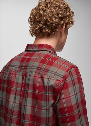 Los Feliz Flannel Shirt, Color: Retrograde, image 24