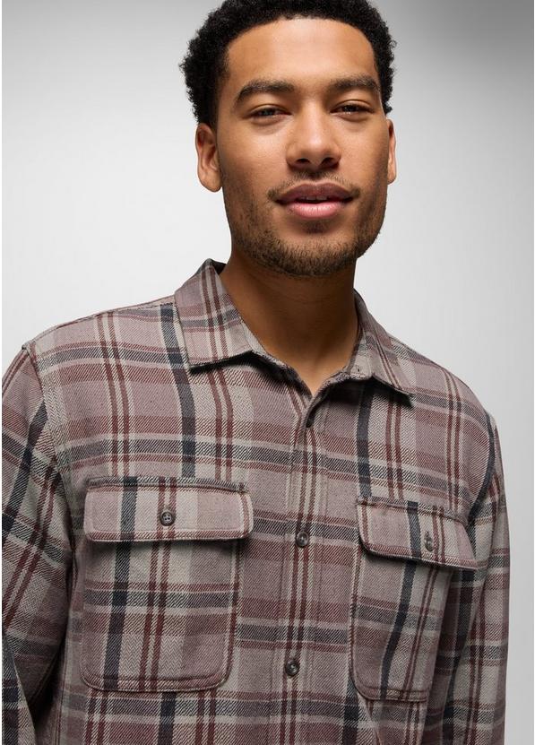 Westbrook Flannel Shirt, Color: Quarry, image 3