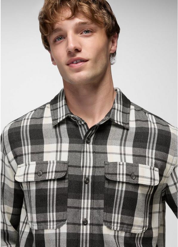 Westbrook Flannel Shirt, Color: Shadow, image 3