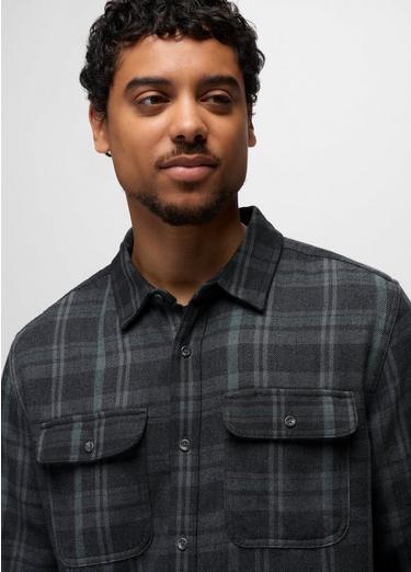 Westbrook Flannel Shirt, Color: Coal Shadow, image 15
