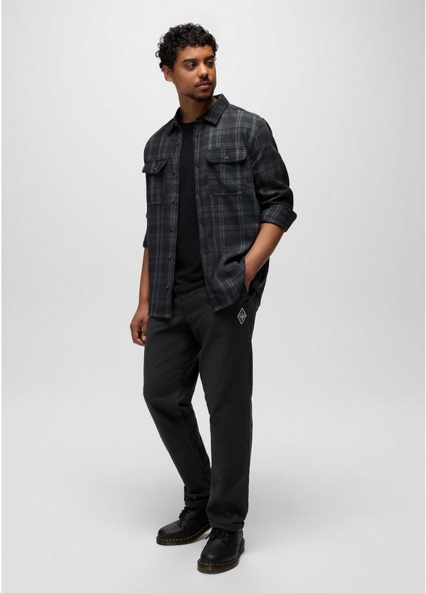 Westbrook Flannel Shirt, Color: Coal Shadow, image 4