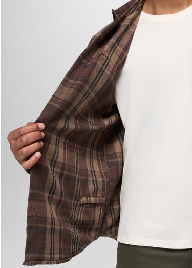 Westbrook Flannel Shirt, Color: Mocha, image 20