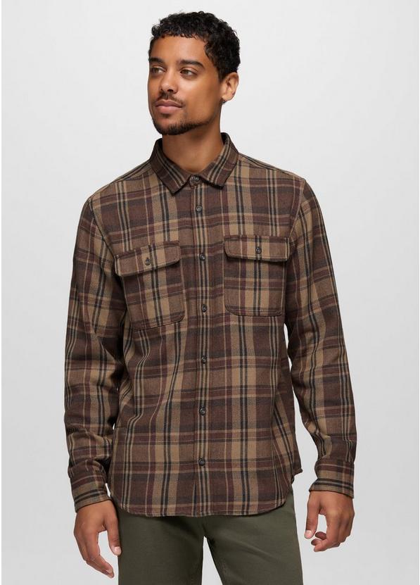Westbrook Flannel Shirt, Color: Mocha, image 1