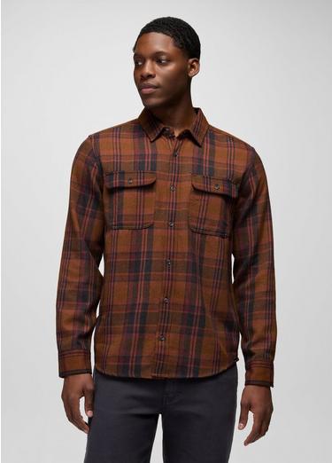 Westbrook Flannel Shirt, Color: Cacao, image 17