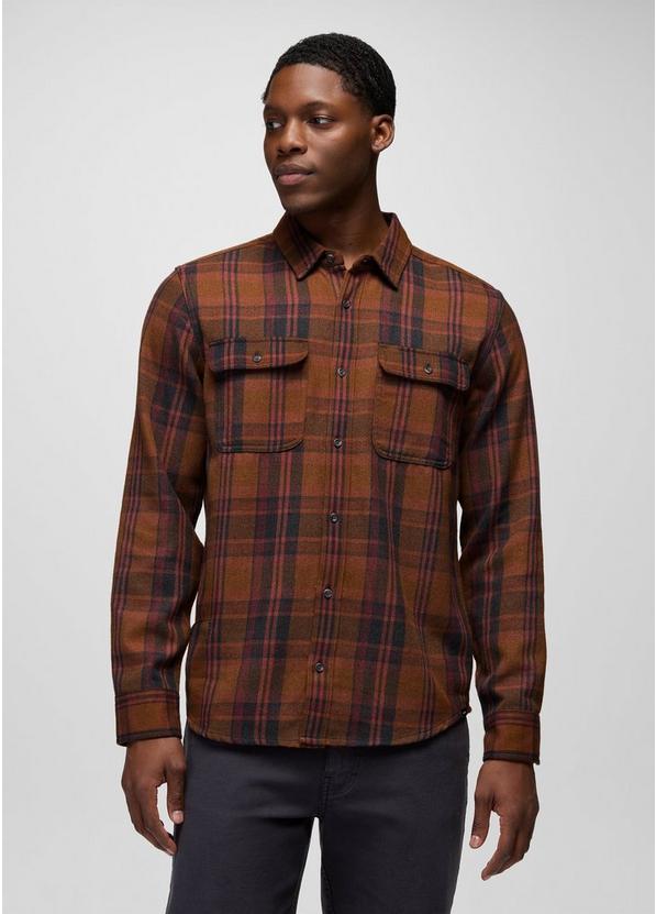 Westbrook Flannel Shirt, Color: Cacao, image 1