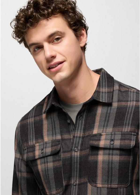 Westbrook Flannel Shirt, Color: Thyme, image 3