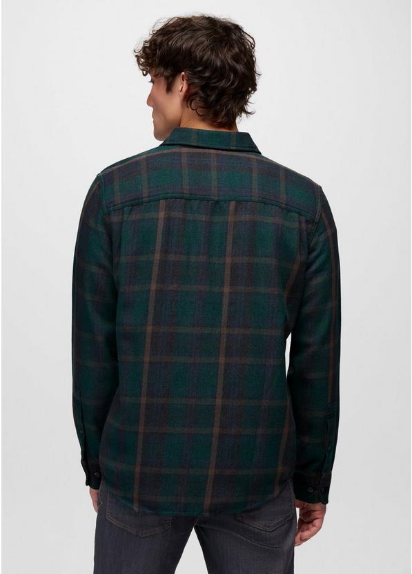 Westbrook Flannel Shirt, Color: Root Green, image 2