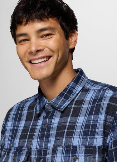 Westbrook Flannel Shirt, Color: Blue Vibes, image 31