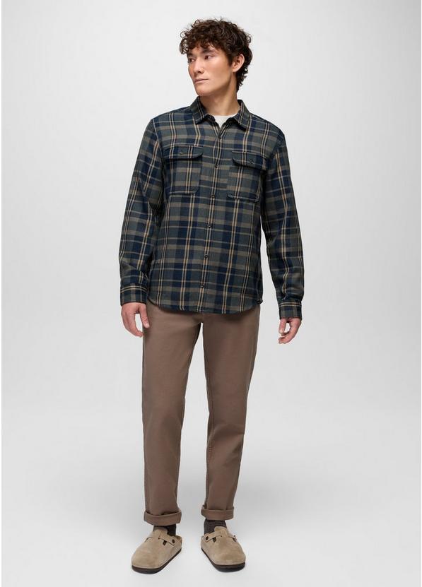Westbrook Flannel Shirt, Color: Grey Blue, image 5