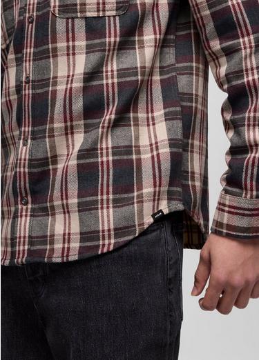 Westbrook Flannel Shirt, Color: Deep Vino, image 4