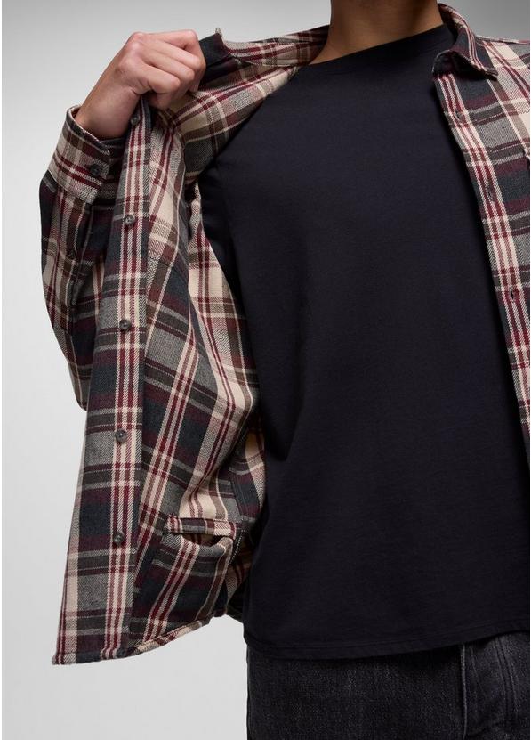 Westbrook Flannel Shirt, Color: Deep Vino, image 5