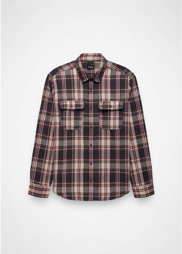 Westbrook Flannel Shirt, Color: Deep Vino, image 7