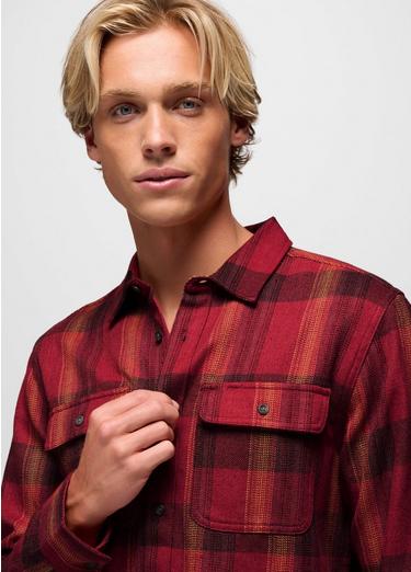 Westbrook Flannel Shirt, Color: Retrograde, image 11