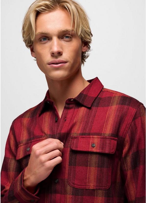Westbrook Flannel Shirt, Color: Retrograde, image 3