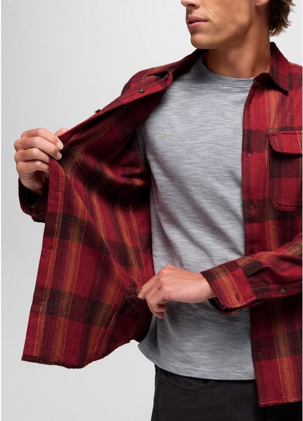 Westbrook Flannel Shirt, Color: Retrograde, image 4