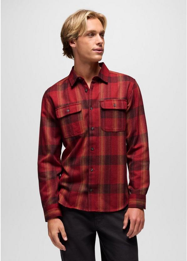 Westbrook Flannel Shirt, Color: Retrograde, image 1