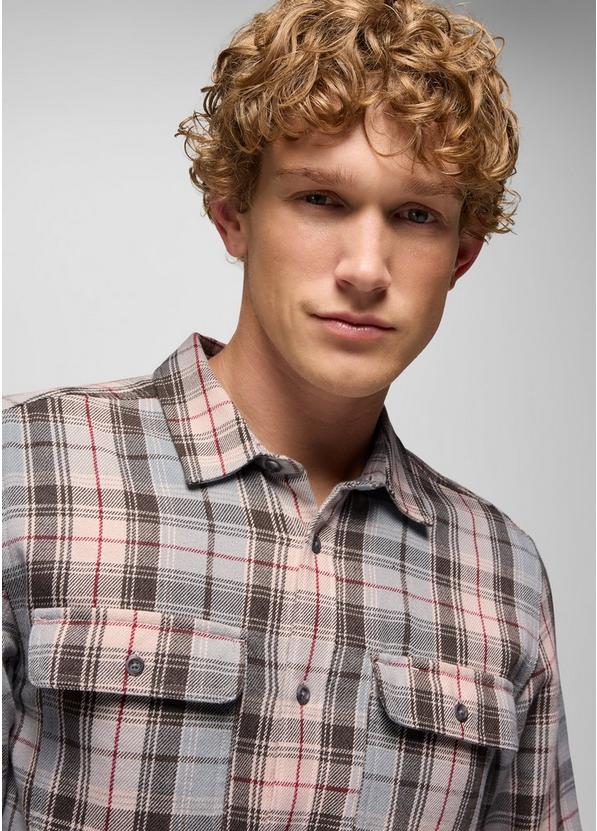 Westbrook Flannel Shirt, Color: Hush, image 3