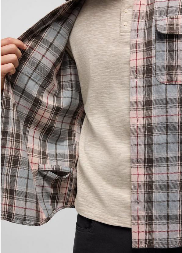 Westbrook Flannel Shirt, Color: Hush, image 4