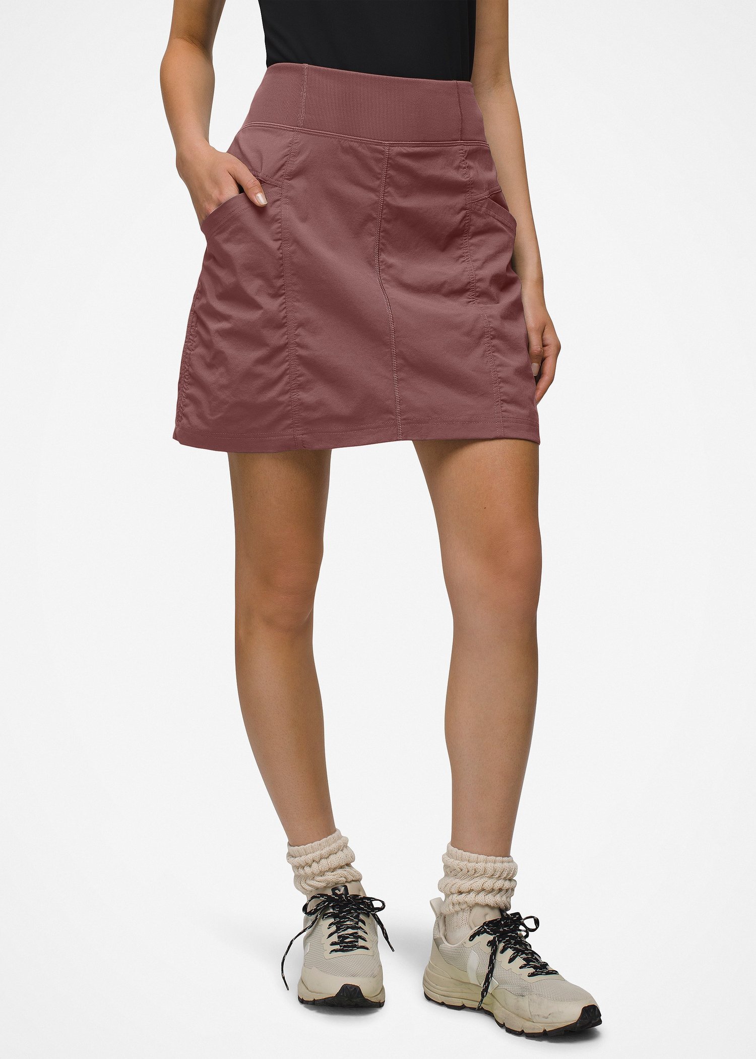 Womens prAna Koen Skort - Carob