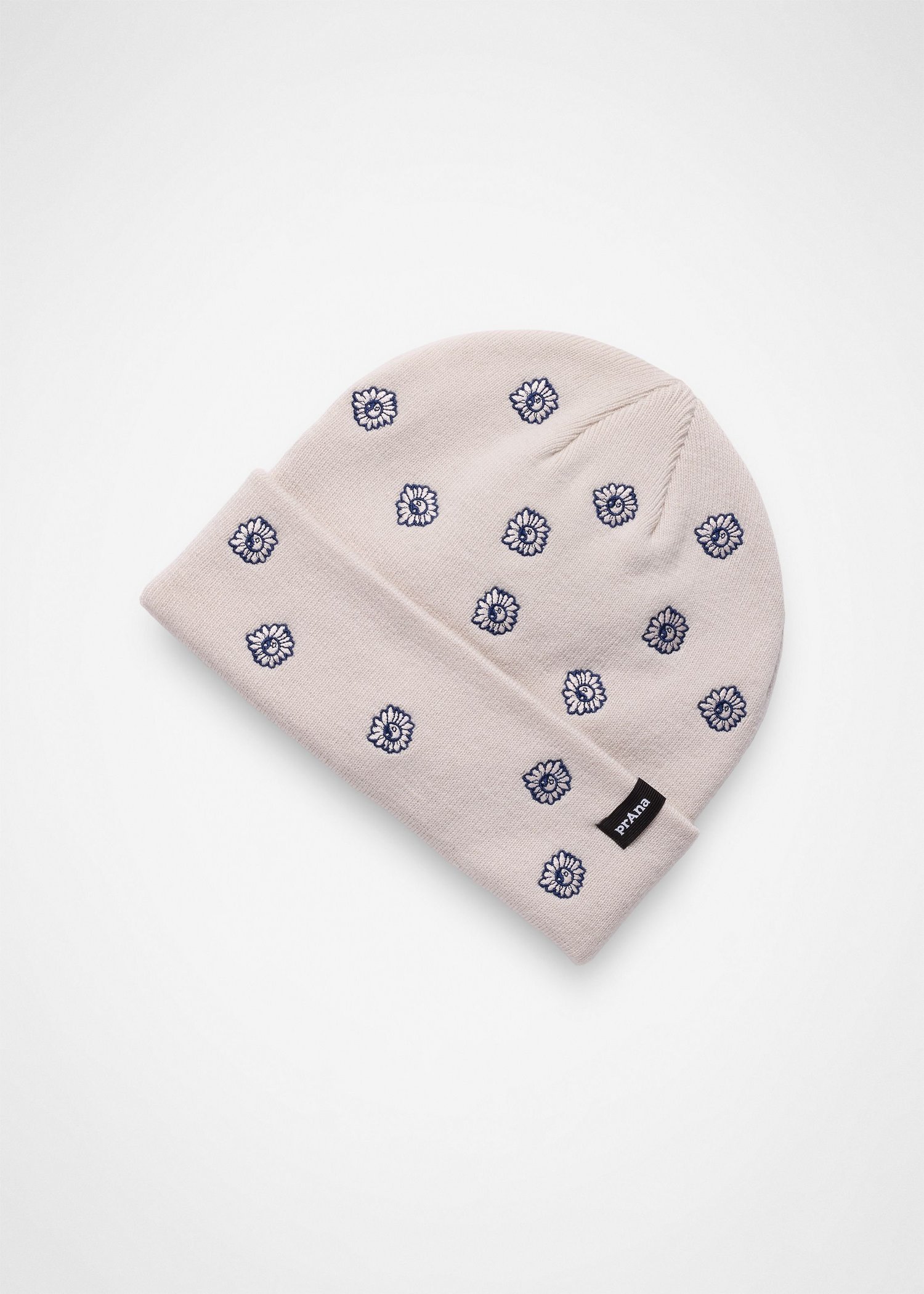 Gender Neutral prAna Wild Now Beanie - Almond Yinyang
