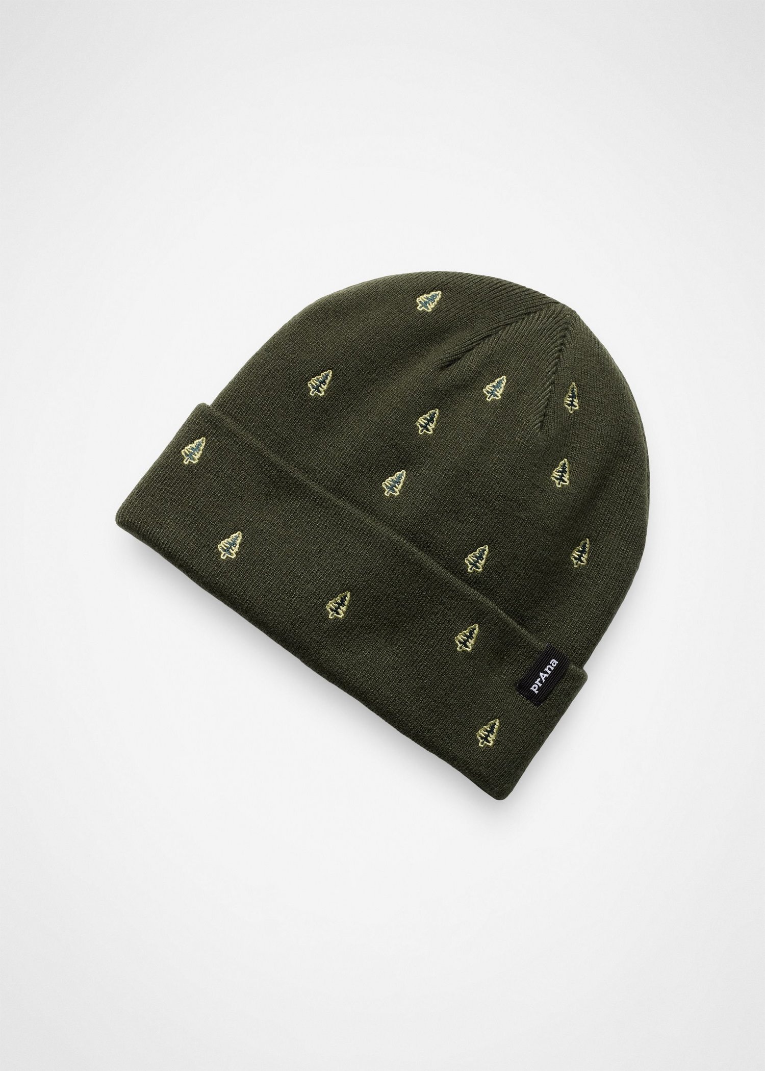 Gender Neutral prAna Wild Now Beanie - Cargo Green Pines