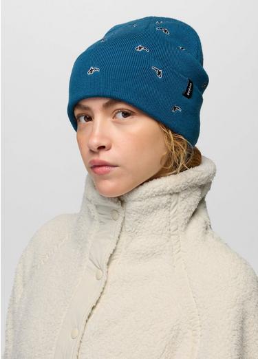 Wild Now Beanie, Color: Blue Coral Orcas, image 11