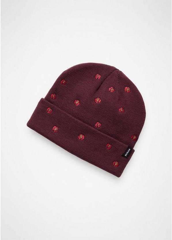 Wild Now Beanie, Color: Vino Poppy, image 1