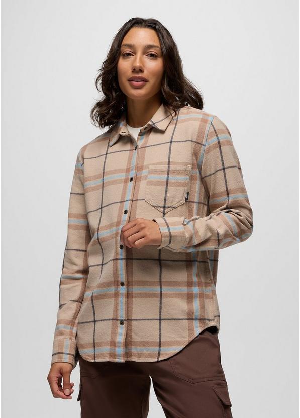 Golden Canyon Flannel, Color: Almond, image 6