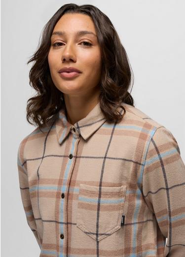 Golden Canyon Flannel, Color: Almond, image 15